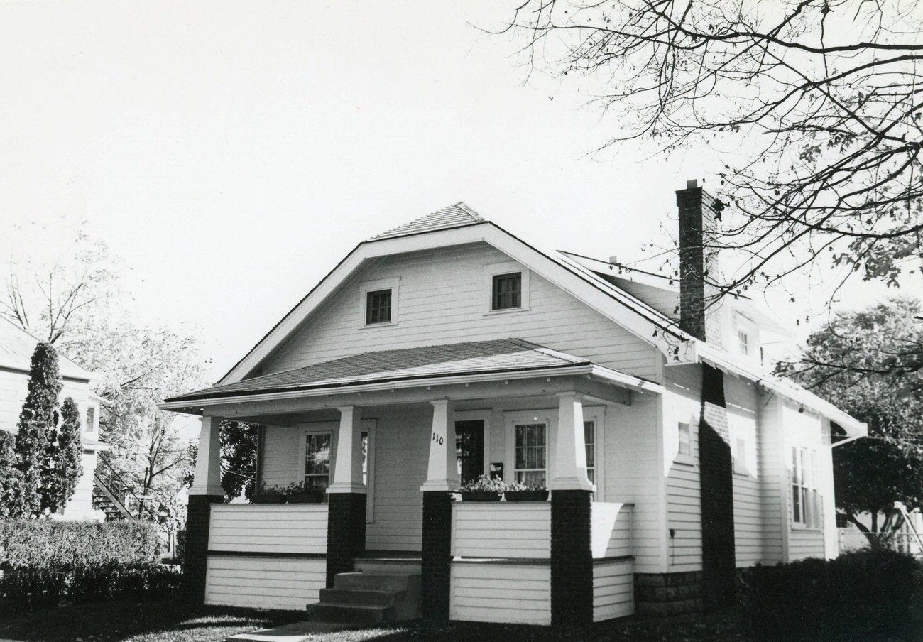 110 N. Eureka Ave., part of the Greater Hilltop Area Commission's guide to Hilltop's history and architecture, 1980s