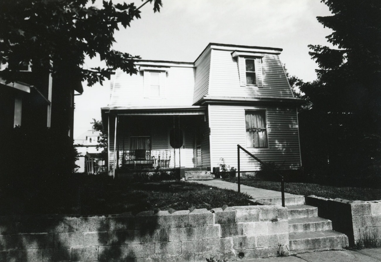 110 S. Wheatland Ave., featured in the Greater Hilltop Area Commission's Hilltop guide, 1980s