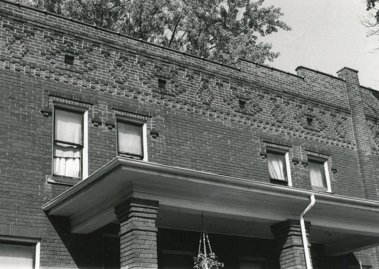 13 Belvidere Avenue, part of the Greater Hilltop Area Commission's Hilltop U.S.A. guide, 1980s.