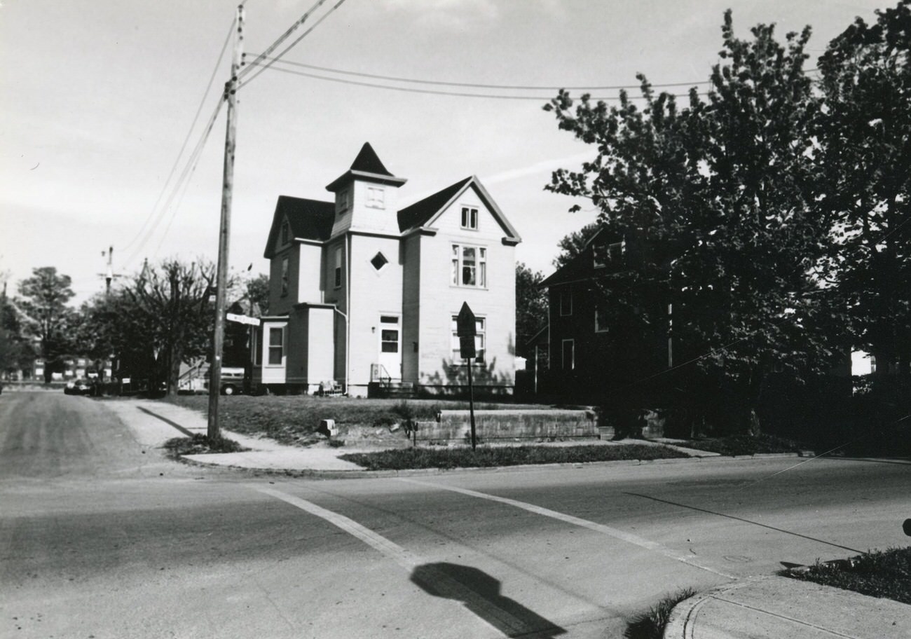 106 S. Wheatland Ave., featured in the Greater Hilltop Area Commission's Hilltop U.S.A. guide, 1980s.