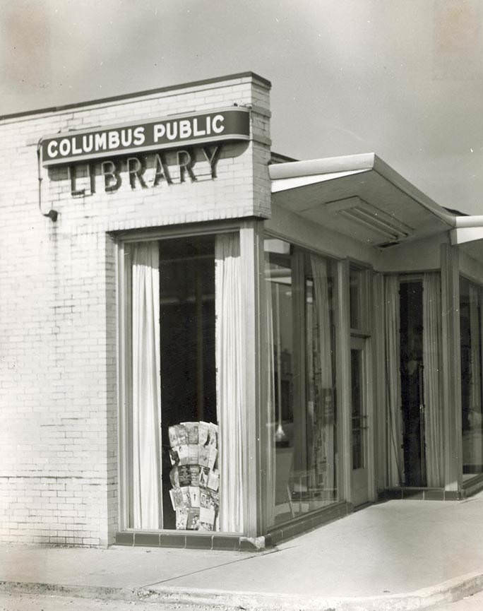 Columbus Metropolitan Library's Town and Country Branch, 1950s