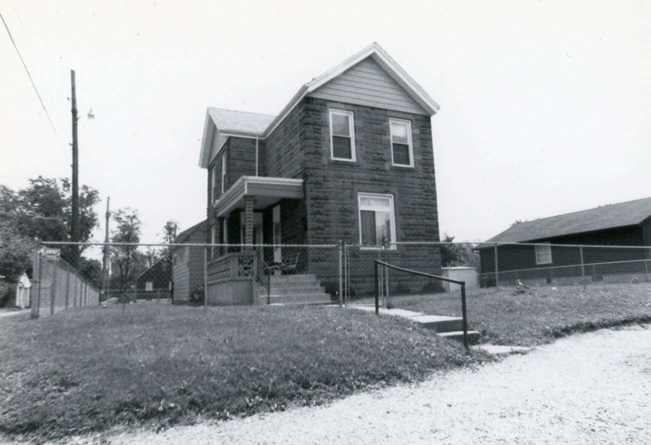 2160 Springmont Avenue in Hilltop, part of the Greater Hilltop Area Commission's project, 1980s.