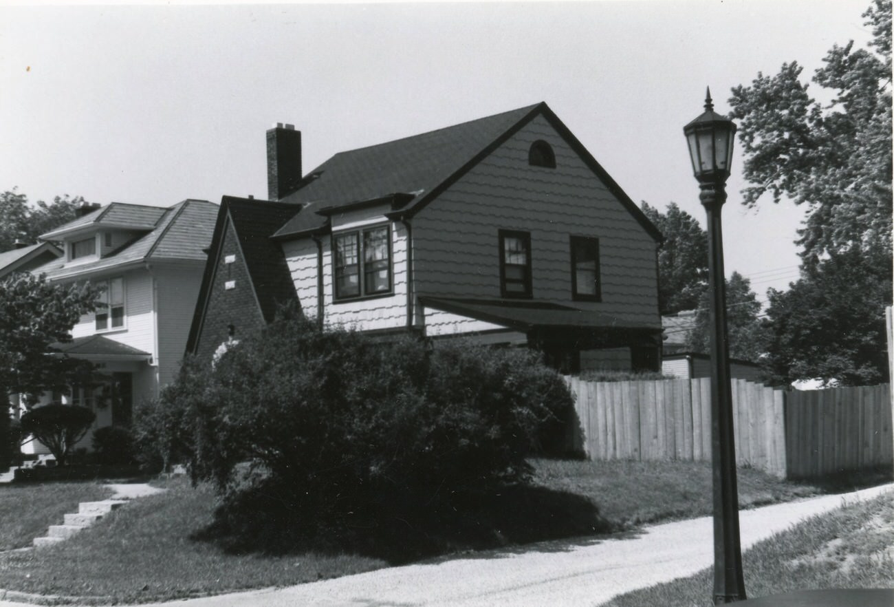 223 S. Roys Ave. in Hilltop, included in the Greater Hilltop Area Commission's Hilltop U.S.A. guide, 1980s.