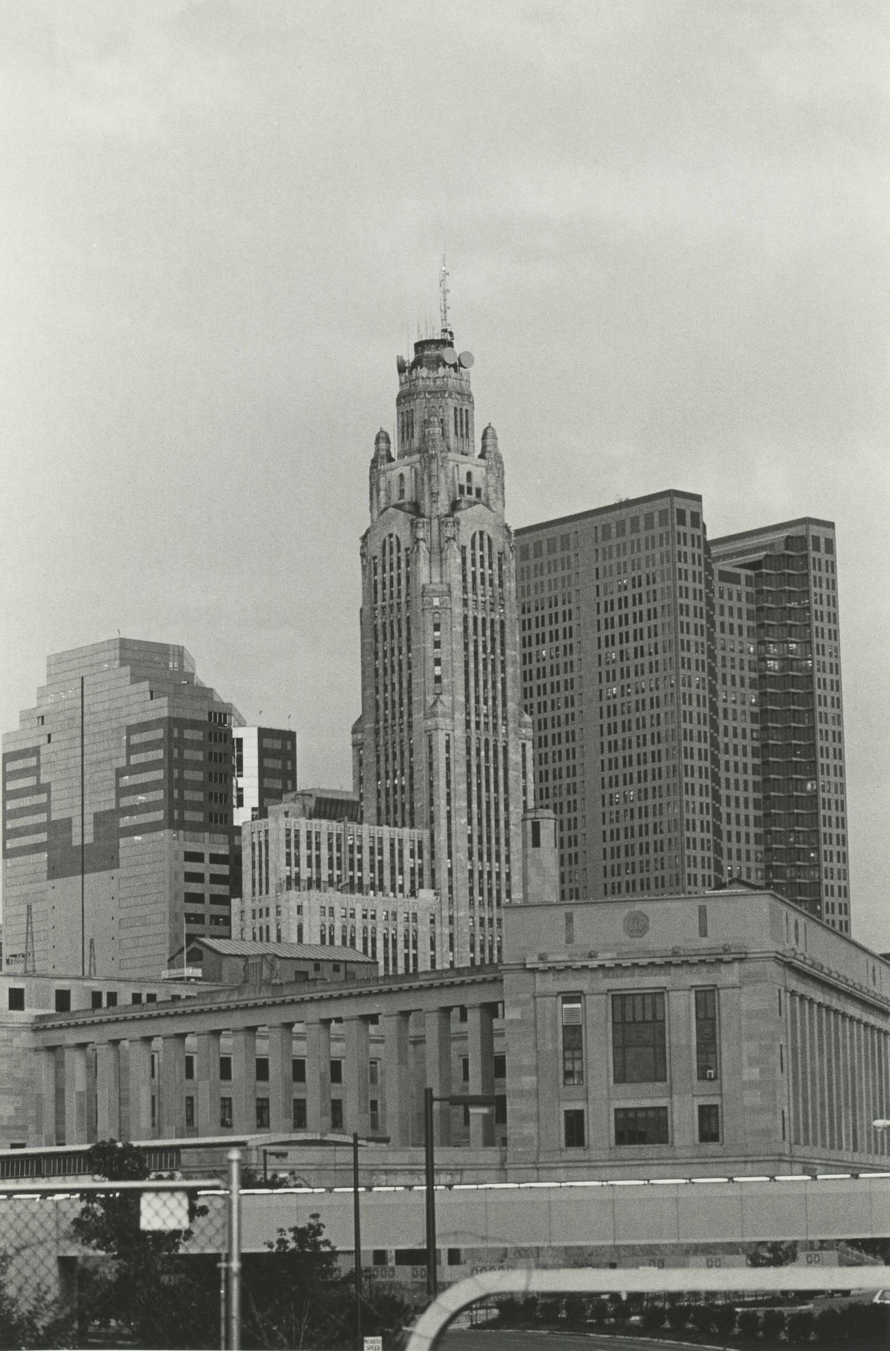 North side of Federal Building, originally United States Post Office and Courthouse, 1991