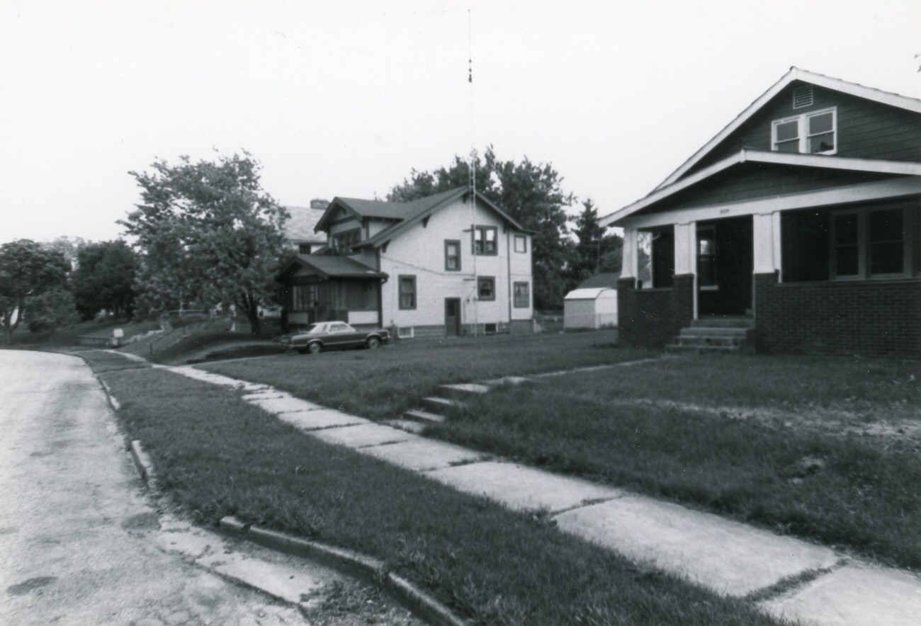2539 and 2525 Ridge Ave. in Hilltop, part of the Greater Hilltop Area Commission's Hilltop guide, 1980s.
