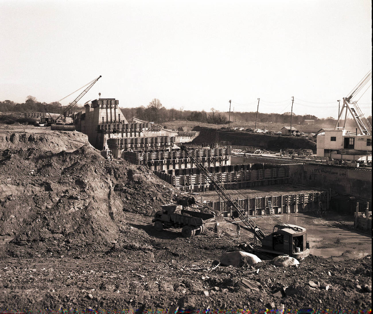 Hoover Dam Construction, 1953.