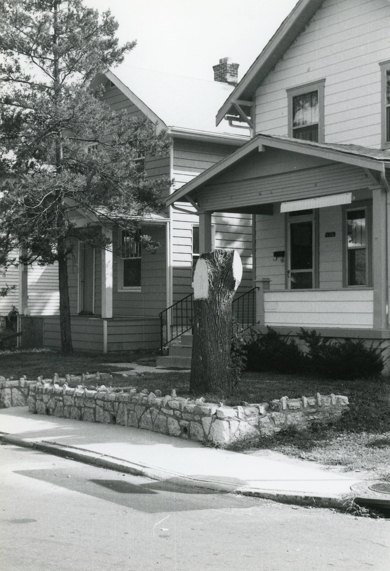 406 South Warren Avenue in Hilltop, featured in the Greater Hilltop Area Commission's guide, 1980s.