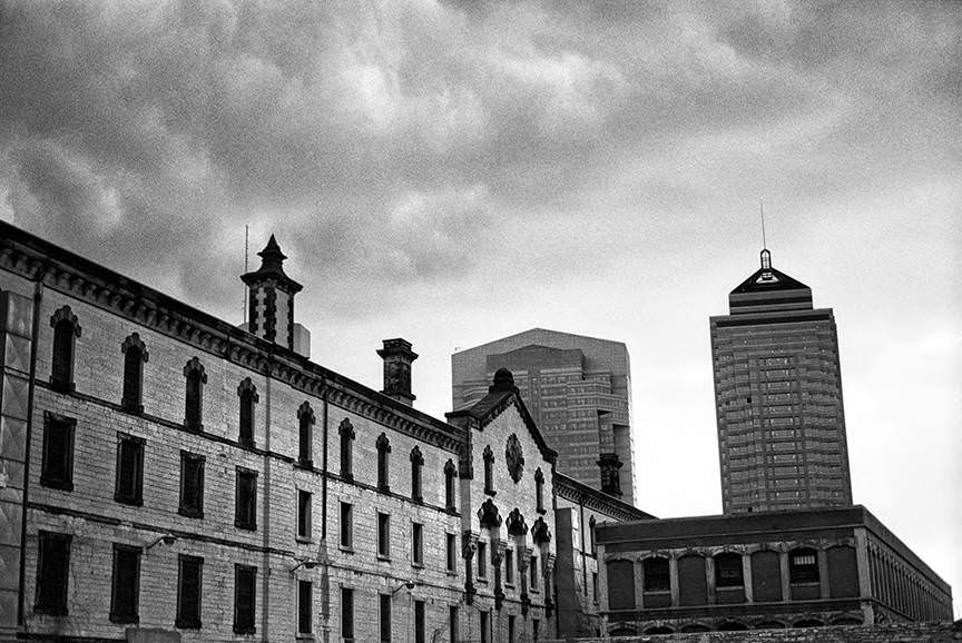 Old Ohio Penitentiary, July 1994.