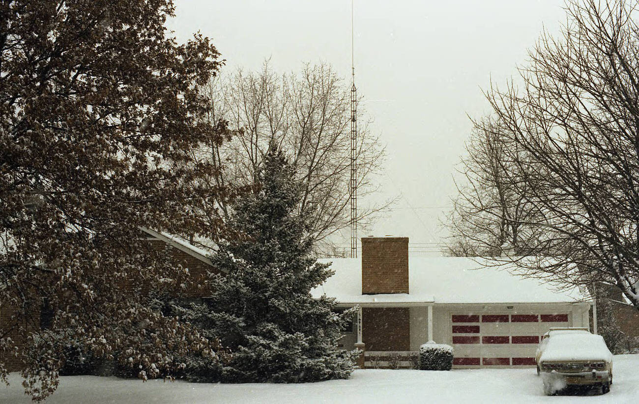 House at 184 Crandall Drive in Worthington, a Columbus suburb, Ohio, 1975.