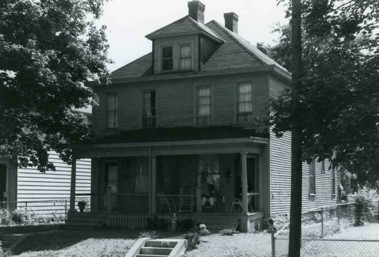 46-48 Clarendon Ave. in Hilltop, part of the Greater Hilltop Area Commission's guide, 1980s.