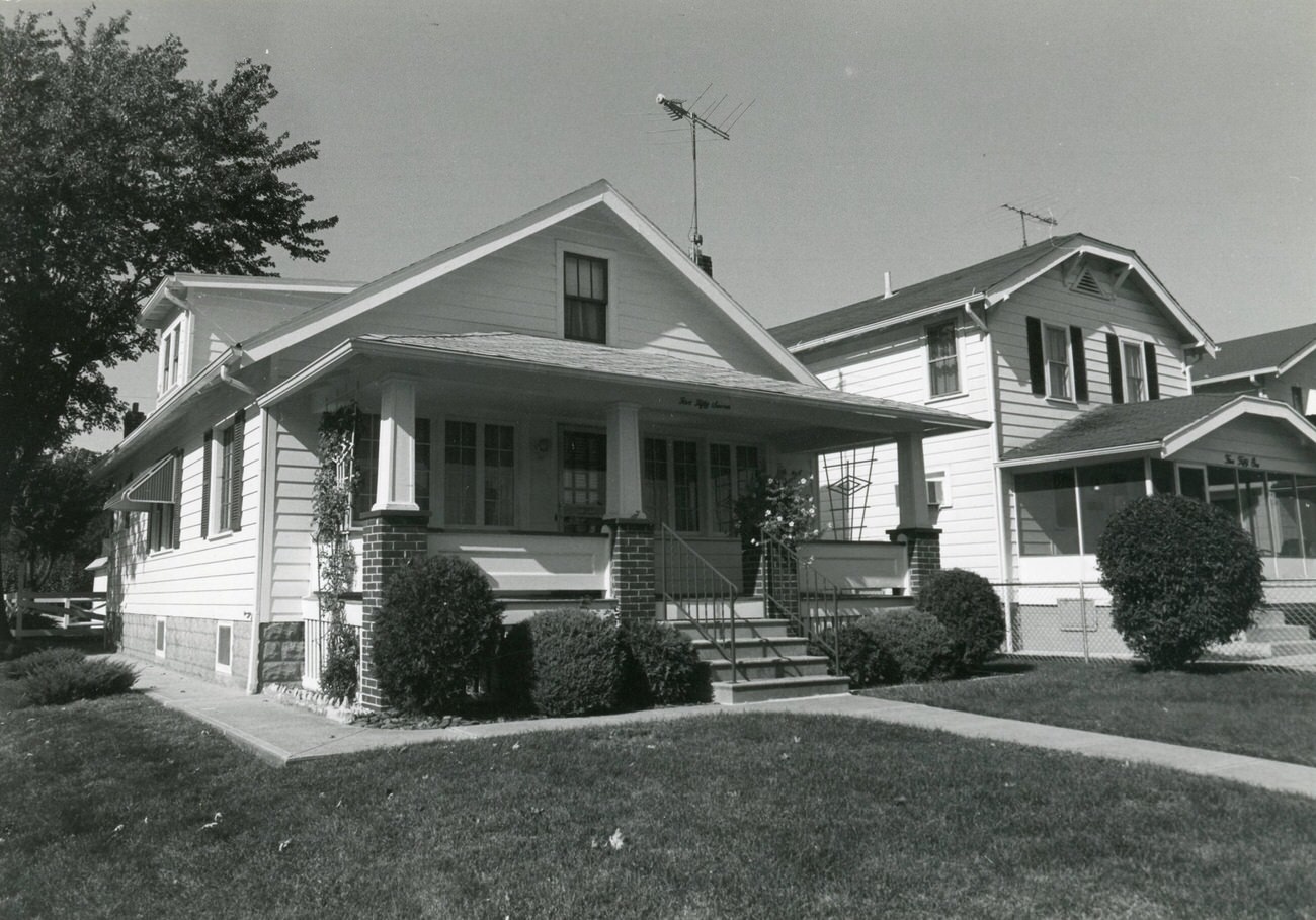 557 Larcomb Avenue in Hilltop, included in the Greater Hilltop Area Commission's project, 1980s.