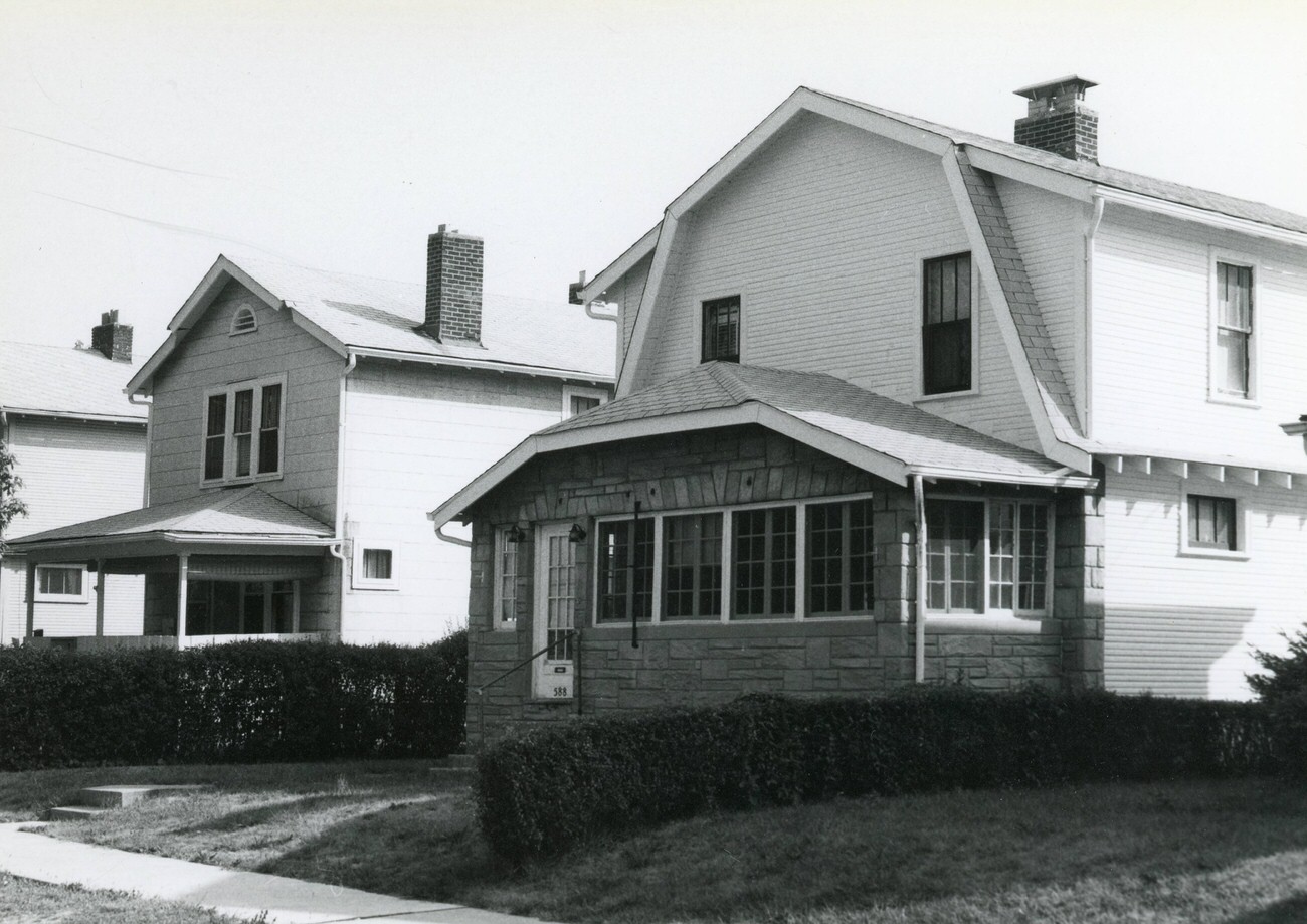 588 S. Terrace Ave. in Hilltop, part of the Greater Hilltop Area Commission's guide, 1980s.