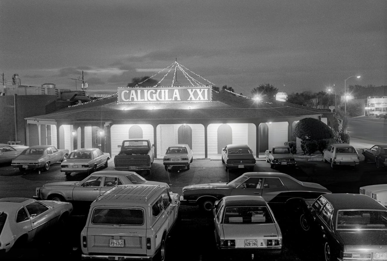 Caligula XXI Gentlemen's Club, Houston, Texas, 1981.