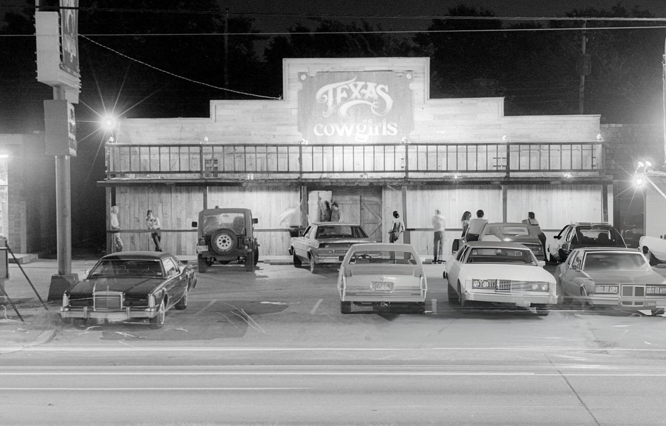 Texas Cowgirls Gentlemen's Club, Houston, Texas, 1981.