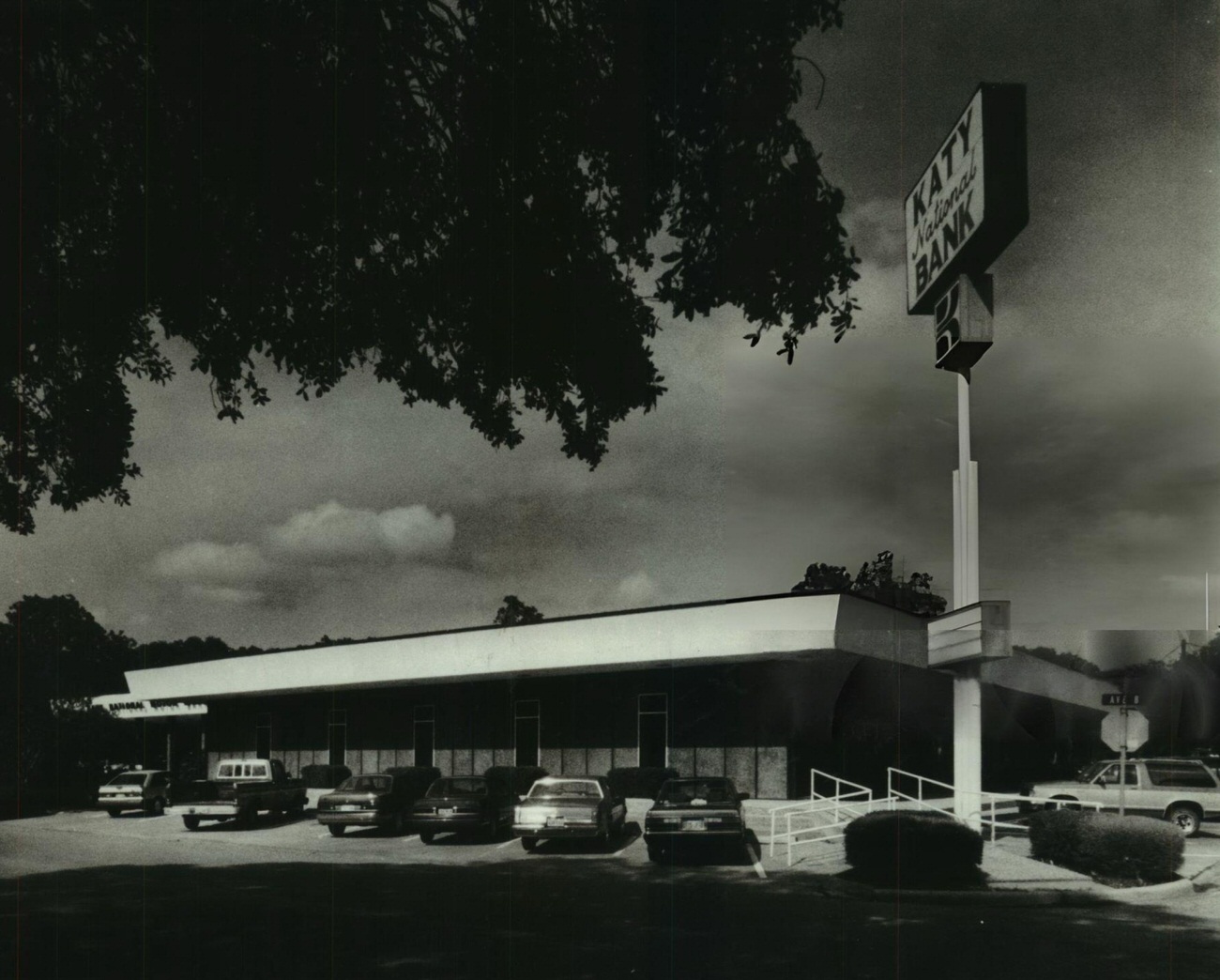 The Katy National Bank building, Houston, 1980s