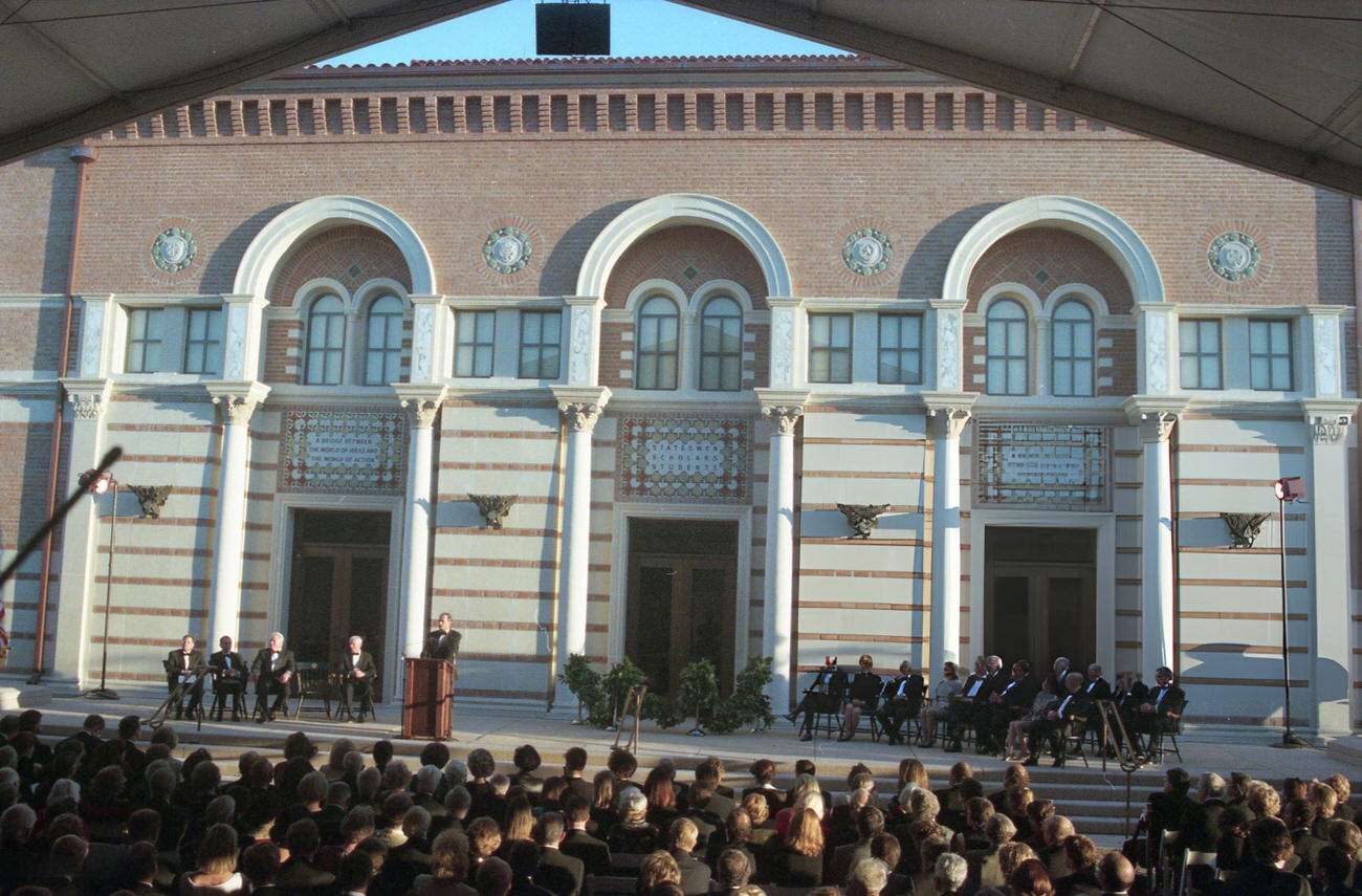 The dedication of James A. Baker III Hall at Rice University on October 15, 1997, honors the former Secretary of State, reinforcing the connection between public service and academic institutions, Houston, Texas.