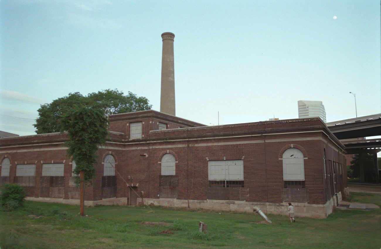 The Old Central Waterworks slated for redevelopment, Houston, Texas, 1999.