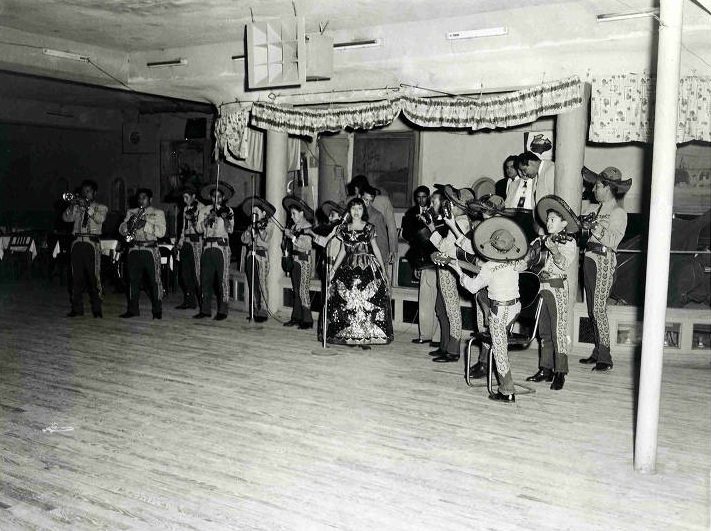 Mariachi Infantil de Monterrey performance, 1950s.