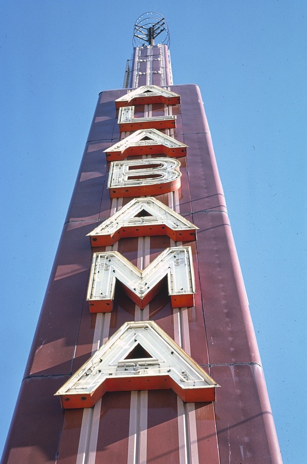 Alabama Theater in Houston, Texas, 1977