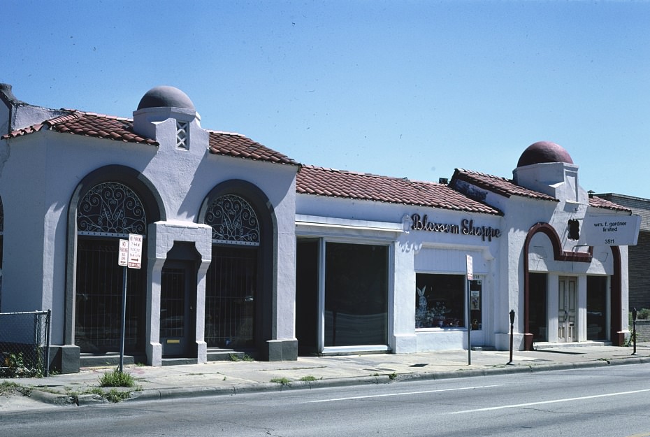 Blossom Shop in Houston, Texas, 1977