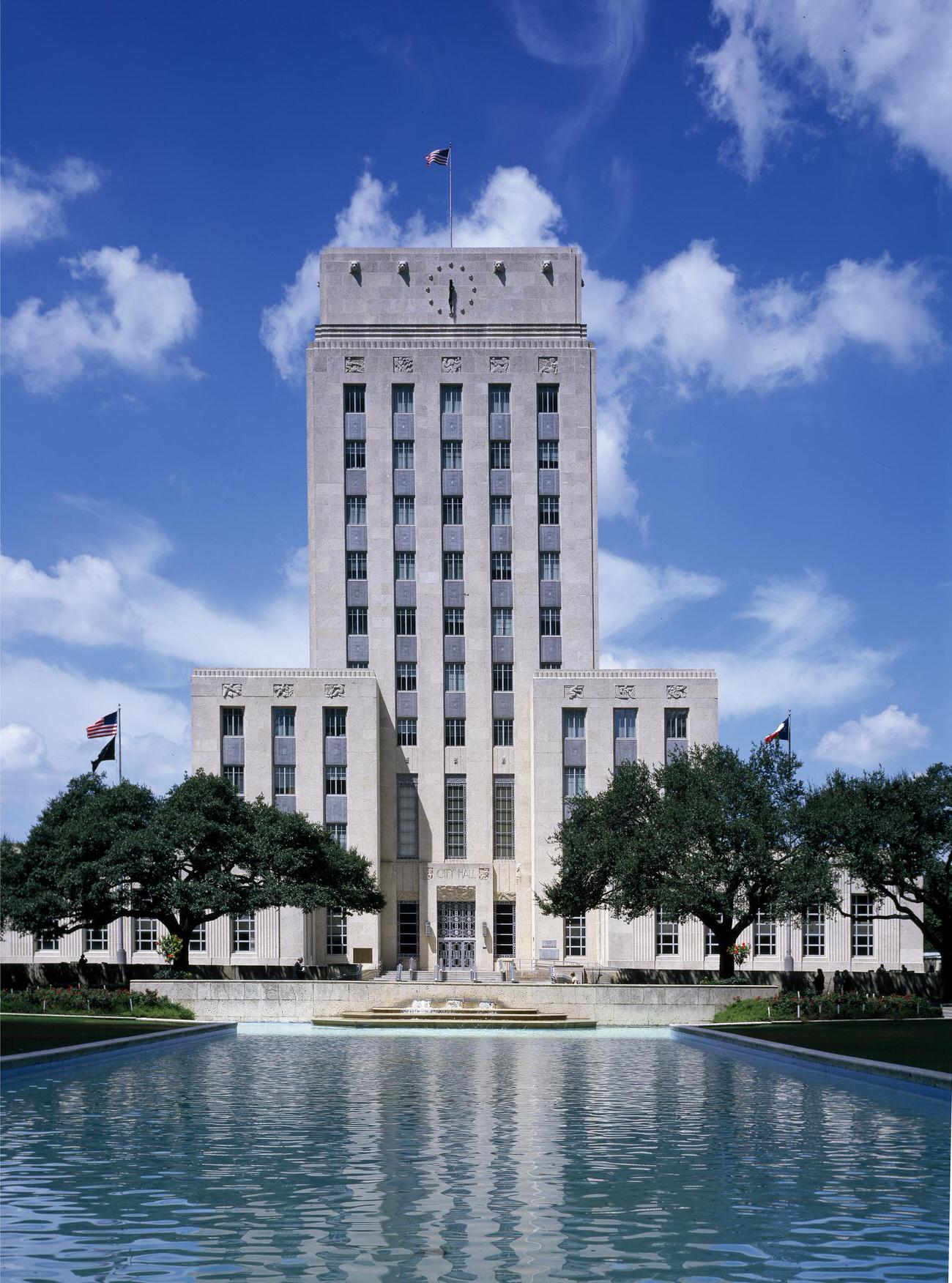 City Hall in Houston, Texas, 1990s