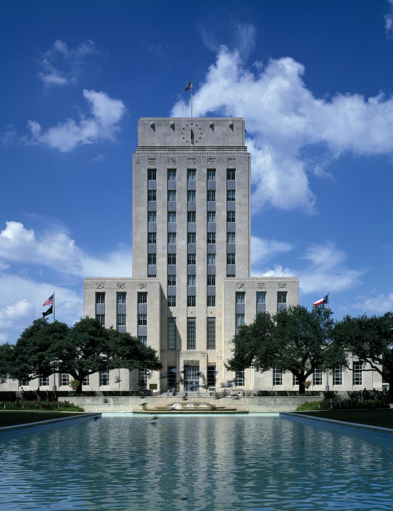 City Hall in Houston, Texas, 1990s
