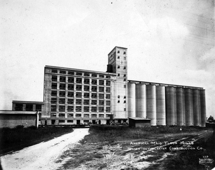 American Maid Flour Mill, Houston, 1970s