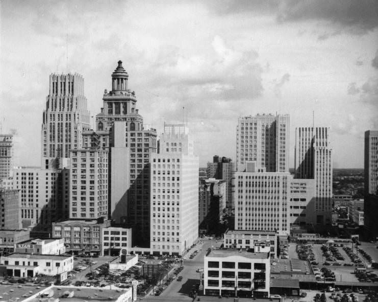 Downtown Houston, 1960s