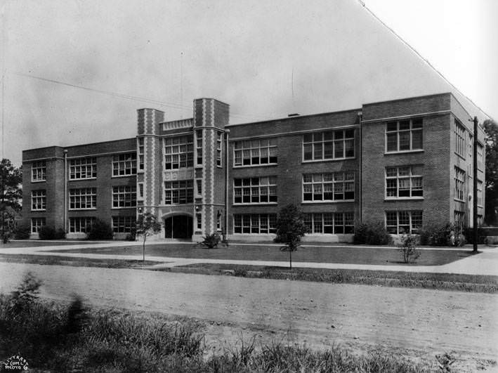 Hamilton Junior High School, Houston, originally Reagan High School, 1940s