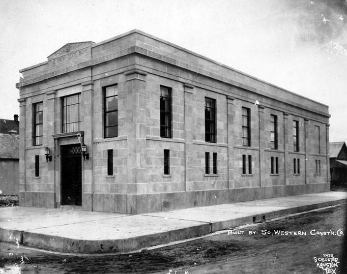Union State Bank by South Western Construction Company, 1940s