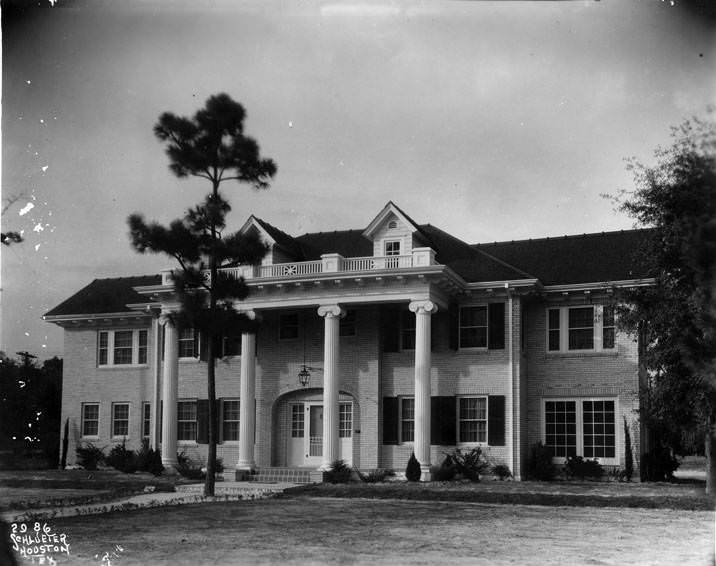 Joseph W. Shelor House in Houston, Texas, 1960s