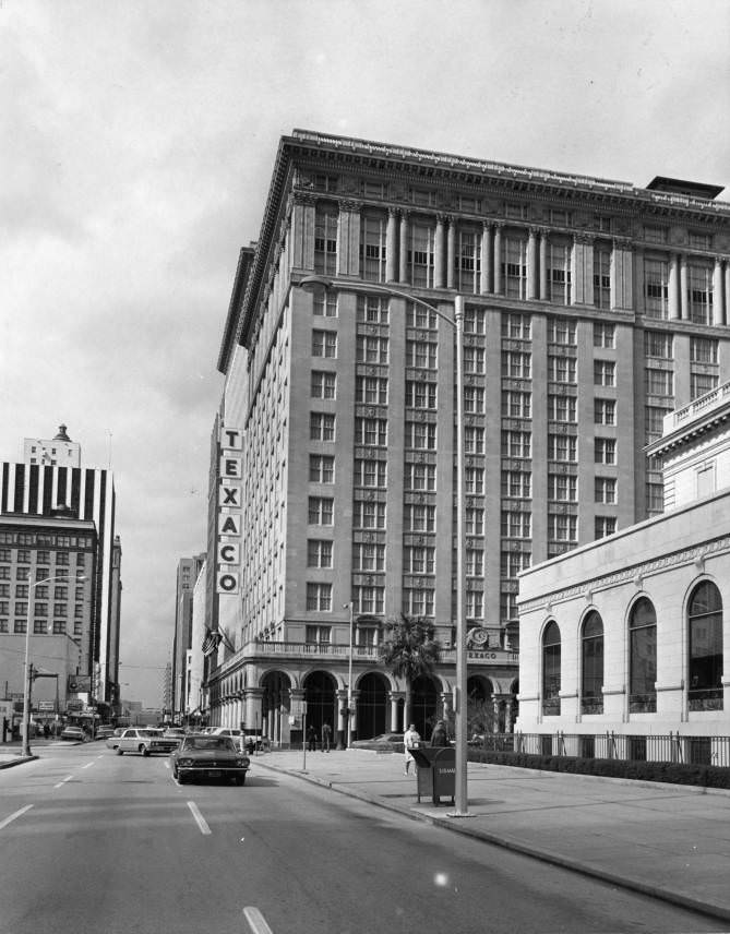 Texaco Building, Houston, 1960s