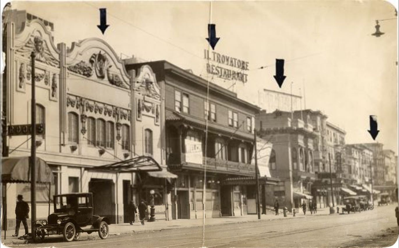 Broadway in the 1910s.