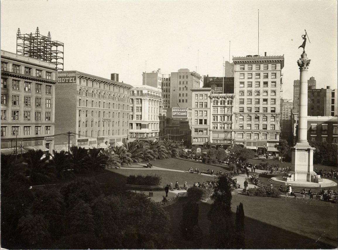 Union Square, circa 1910.