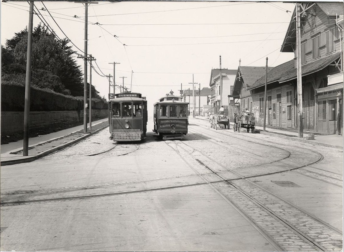 Presidio and California Street, looking west, September 11, 1912.