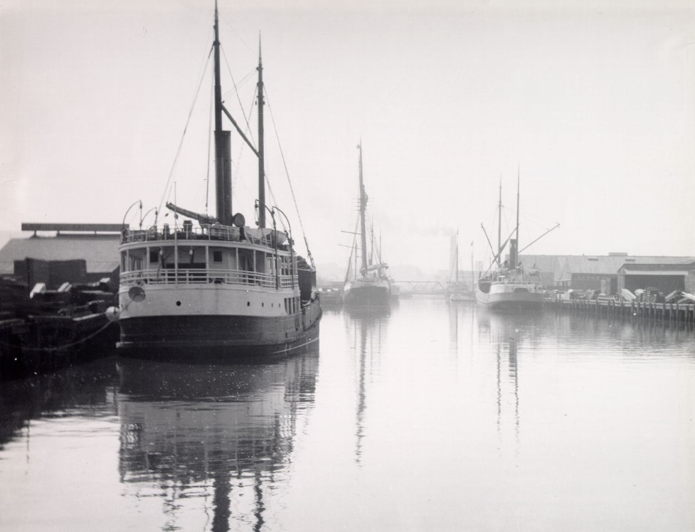 The Channel - San Francisco Harbor, California, 1914.