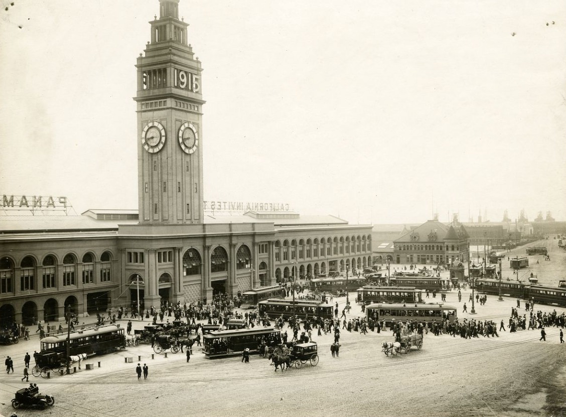 Ferry Building, 1915.