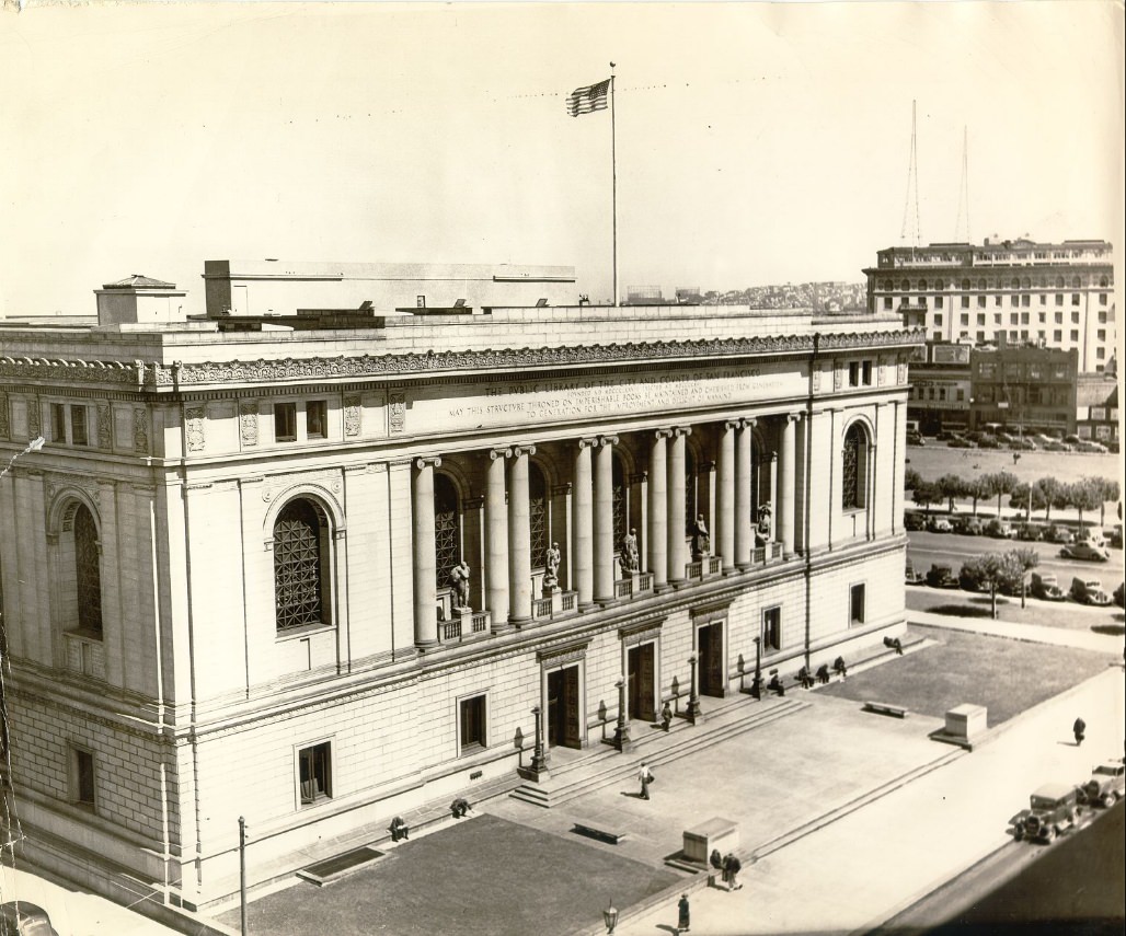 Main Library in the 1920s.