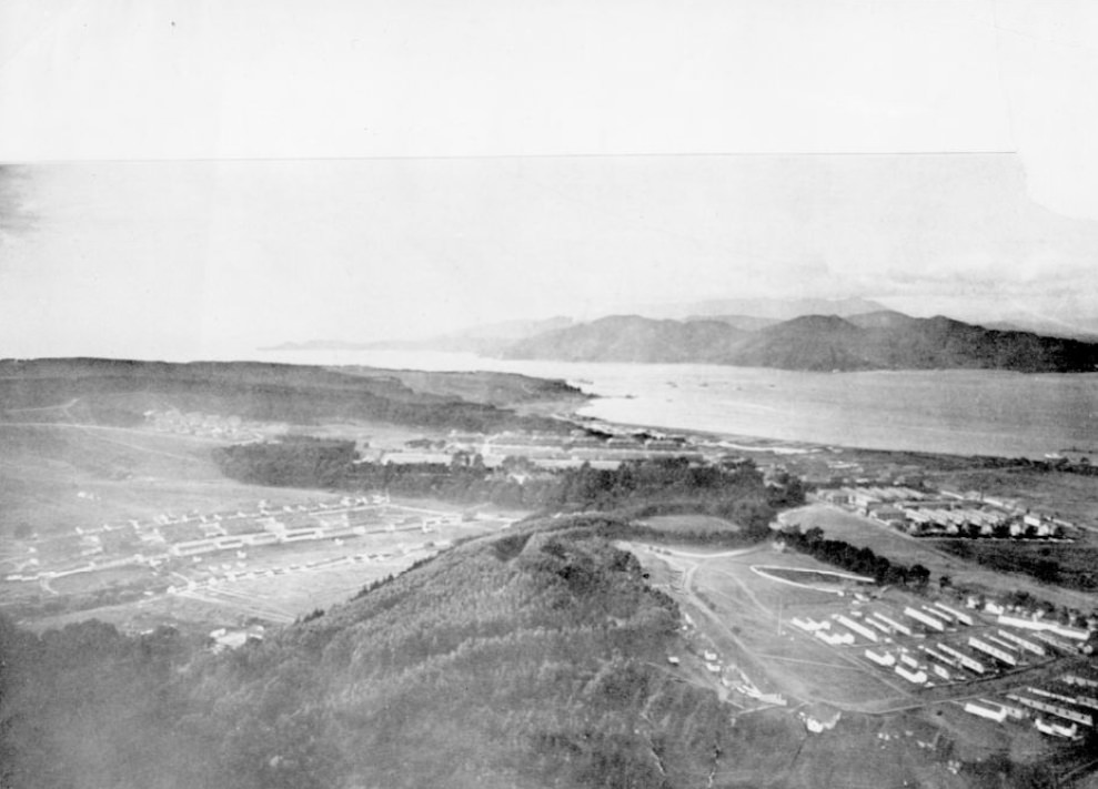 View of the United States Military Reservation, The Presidio, around 1912.