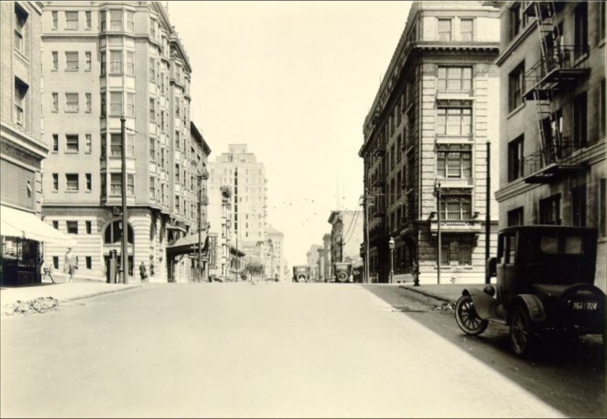 Post Street at Leavenworth, 1926