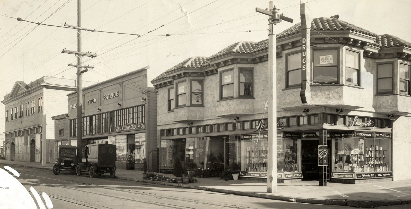 Chestnut Street in the 1920s