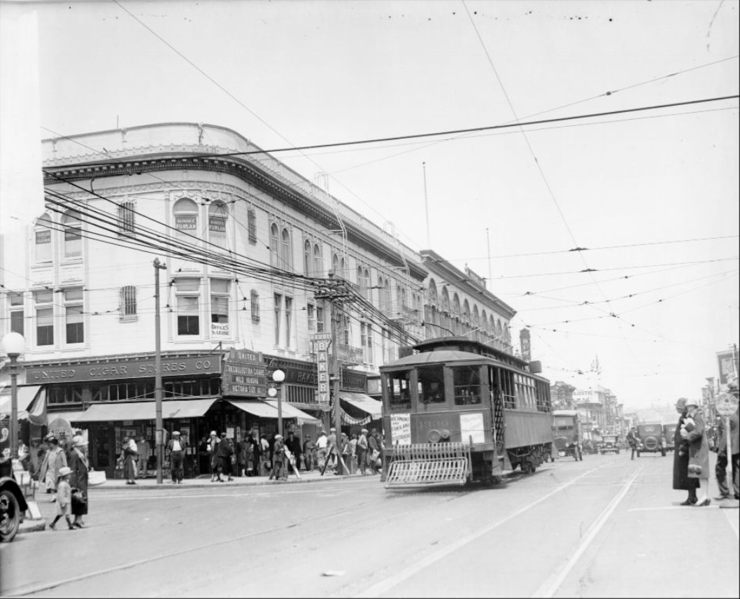 Mission Street at 22nd, 1924