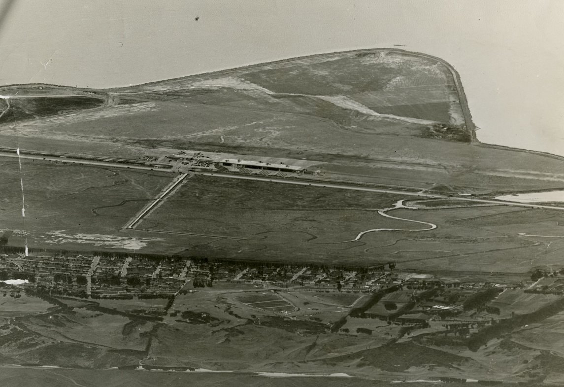 Mills Field before becoming San Francisco Municipal Airport, 1927