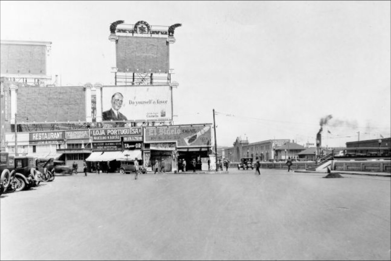 Embarcadero at Clay Street, 1927