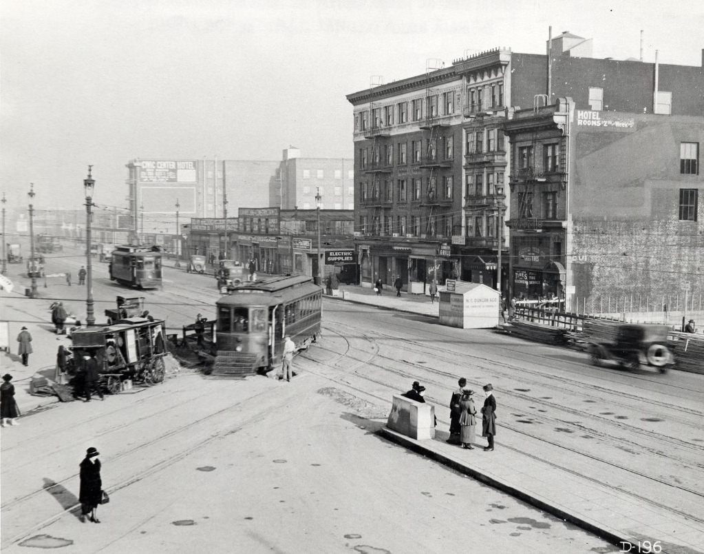 Market and Haight Street, 1920