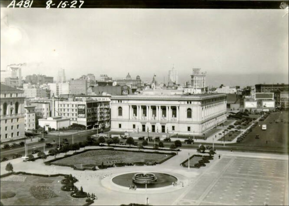 Civic Center Plaza, 1927