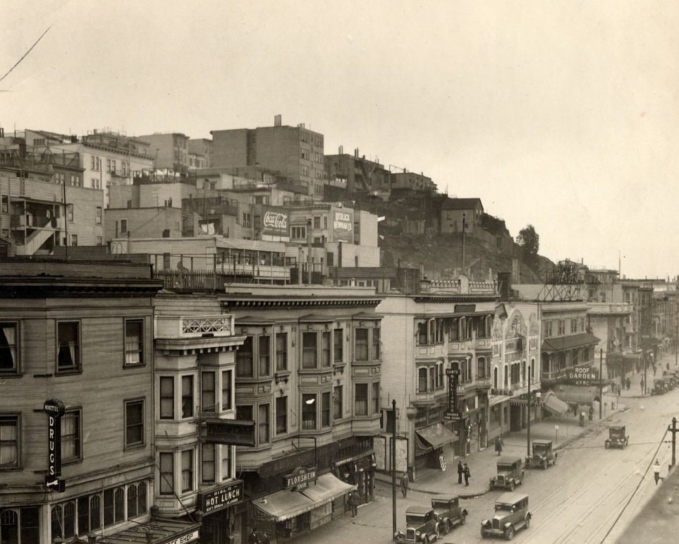 Broadway in the 1920s.