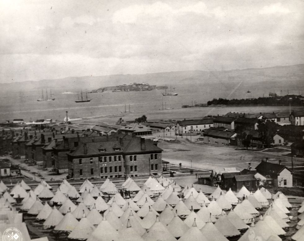 Presidio of San Francisco in 1898.