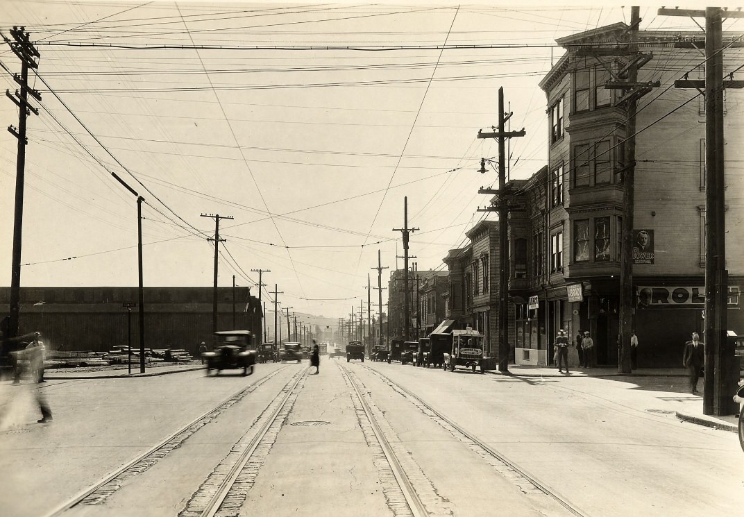 Third and Twenty-second streets in 1927.