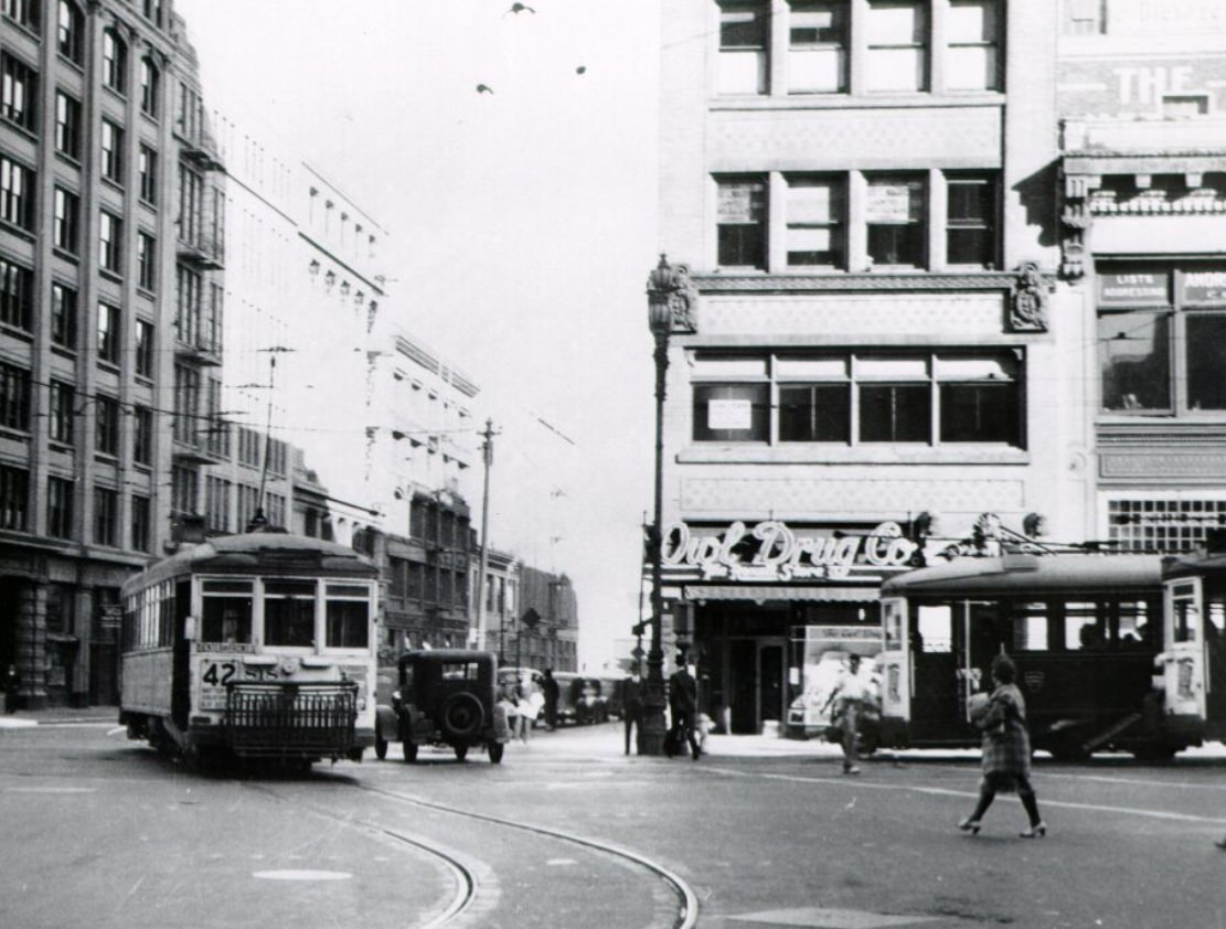 Market Street in the 1930s